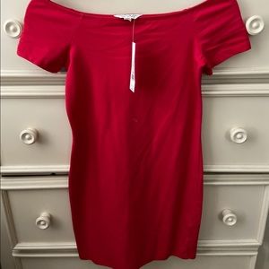 miss selfridge red mini dress NWT